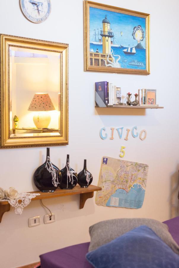 Civico 5 Appartament Napoli Centro公寓 外观 照片